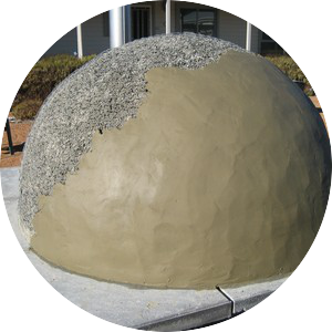 Plastered